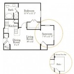 Ridglea Village Apartments Floor plan
