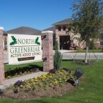 North Greenbriar Apartments Entry Sign