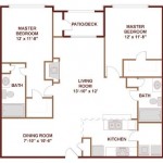 AMLI 7th Street Station Apartments Floor Plan