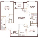AMLI 7th Street Station Apartments Floor Plan