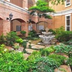 AMLI Upper West Side Apartments Courtyard & Fountain