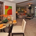 AMLI Upper West Side Apartments Dining & Living Room