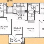 The Canyons Apartments Floor Plan