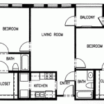 Homes of Parker Commons Apartments Floor Plan