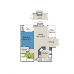 Marquis at Bellaire Ranch Apartments Floor Plan
