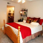 River Park Apartment Bedroom.