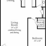 The Place at Westover Hills Apartment Floor Plan